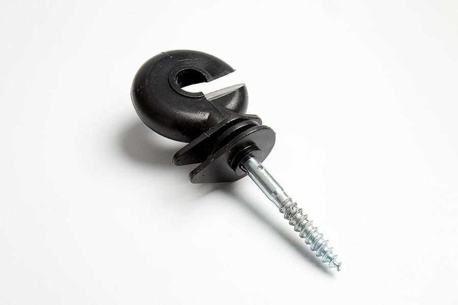 Iron-heart Screw-in Wood Post Insulator - Stock and Noble