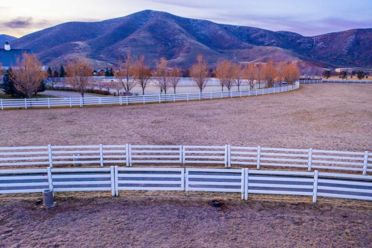 Stock-and-Noble-Premium-Steel-Post-and-Rail-Fencing-White-4-Rail