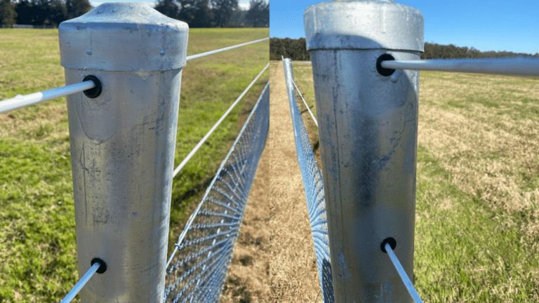 steel fence posts