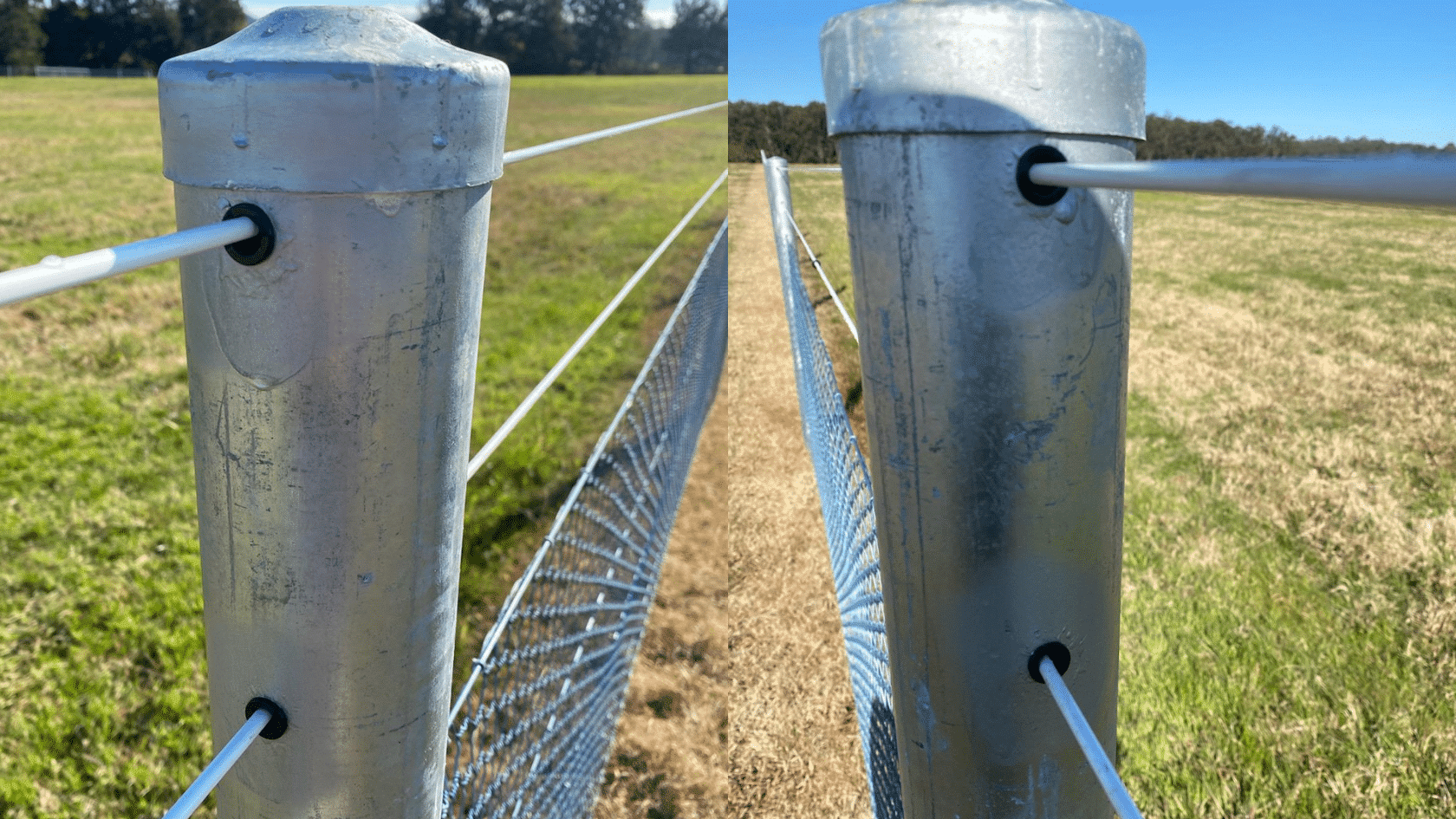 steel fence posts