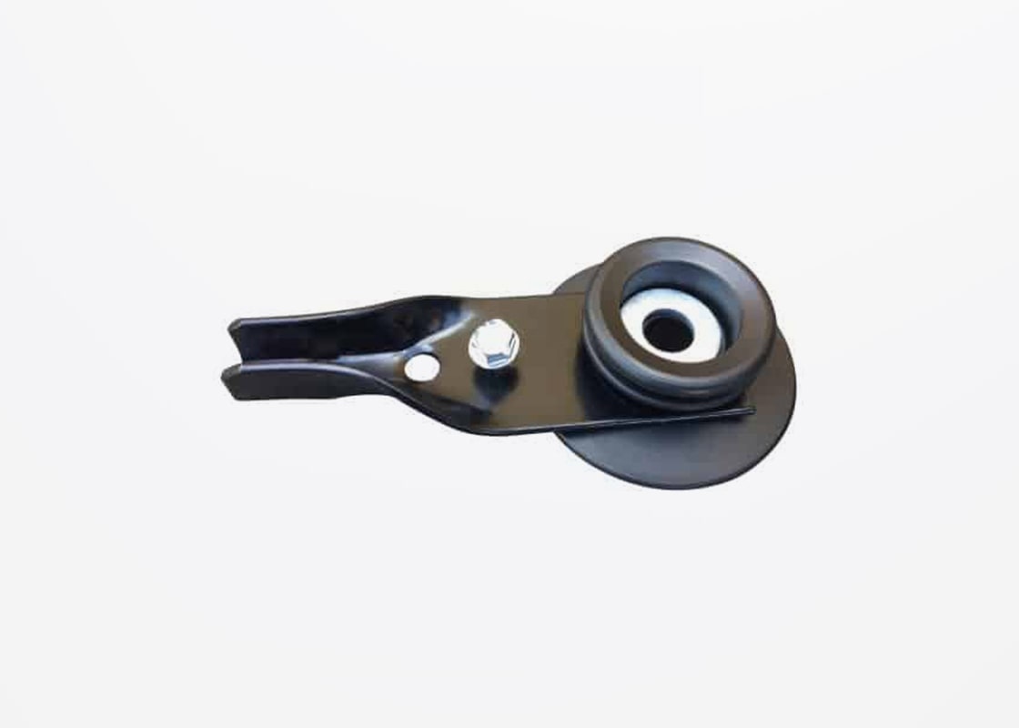 Horserail Hotcote Straight End Buckle, Black - Electric